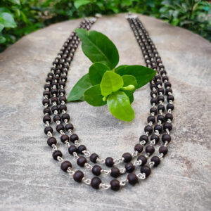 3 Round Tulasi Beads