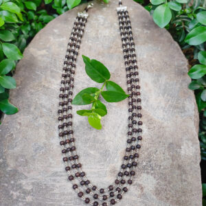3 Round Tulasi Beads