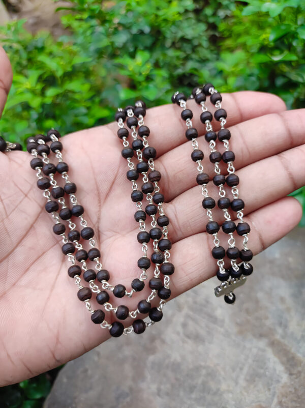3 Round Tulasi Beads - Image 4