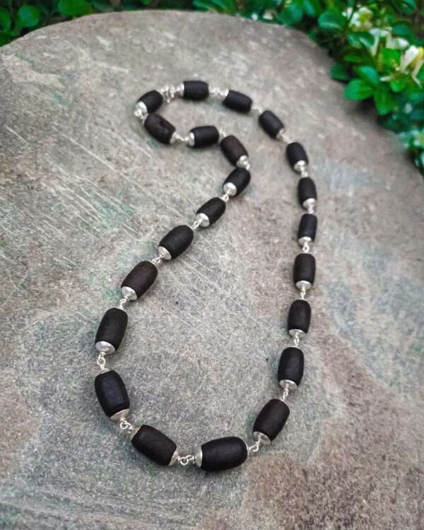 Silver Tulasi Neckbead